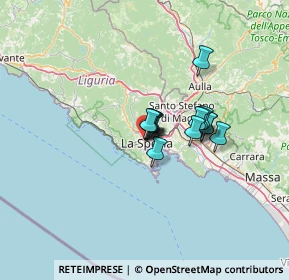 Mappa Viale Giuseppe Garibaldi, 19122 La Spezia SP, Italia (7.91929)