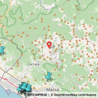 Mappa Via Torano - Piastra, 54033 Carrara MS, Italia (9.116)