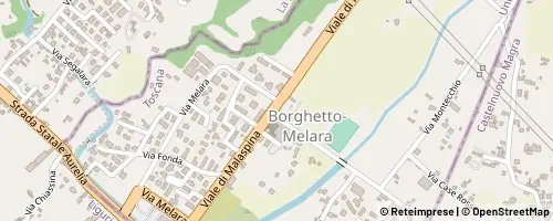 Mappa Fosdinovo