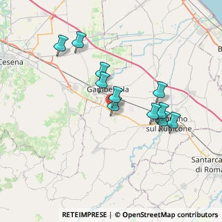 Mappa Via Emilia, 47020 Budrio FC, Italia (3.26182)
