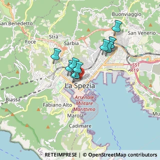 Mappa , 19121 La Spezia SP, Italia (1.38182)
