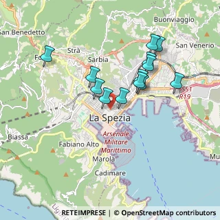 Mappa , 19121 La Spezia SP, Italia (1.65615)