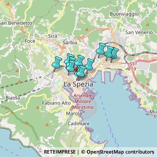 Mappa , 19121 La Spezia SP, Italia (0.92364)