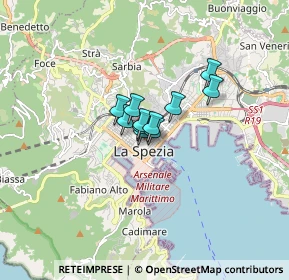Mappa , 19121 La Spezia SP, Italia (0.72909)