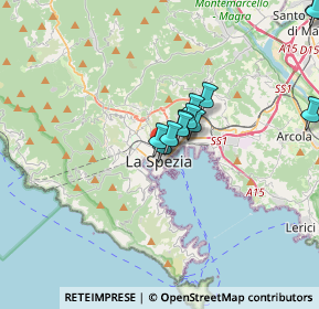 Mappa , 19121 La Spezia SP, Italia (3.13167)