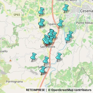 Mappa Via Settecrociari, 47020 San Vittore FC, Italia (1.5665)