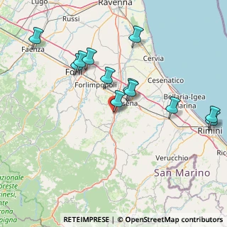 Mappa Via Settecrociari, 47020 San Vittore FC, Italia (16.55)