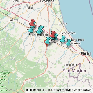 Mappa Via Settecrociari, 47020 San Vittore FC, Italia (10.31)