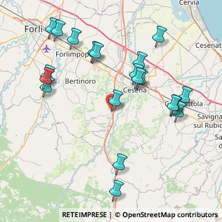 Mappa Via Settecrociari, 47020 San Vittore FC, Italia (9.5075)