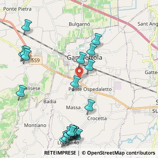 Mappa Via N. Pistelli, 47035 Gambettola FC, Italia (2.8335)