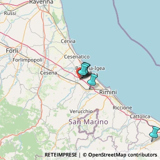 Mappa Via Pietro Nenni, 47020 San Mauro Pascoli FC, Italia (32.43545)