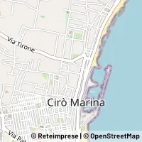 Mapa Cirò Marina