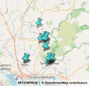 Mappa Via Sardegna, 09041 Dolianova CA, Italia (5.8855)