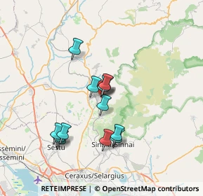 Mappa Via Sardegna, 09041 Dolianova CA, Italia (6.53)