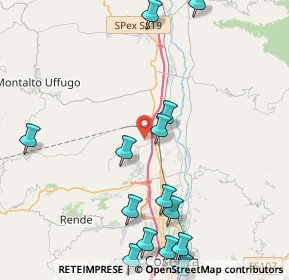 Mappa Contrada Lacone Snc, 87036 Rende CS, Italia (5.68571)
