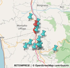 Mappa Contrada Lacone Snc, 87036 Rende CS, Italia (6.06714)