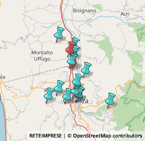 Mappa Contrada cancello magdalone, 87036 Rende CS, Italia (6.05)