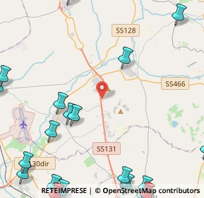 Mappa Strada Statale, 09023 Monastir CA, Italia (7.7855)