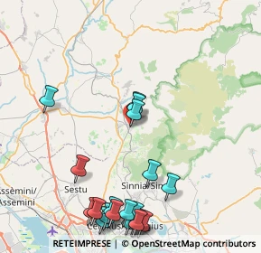 Mappa Via Cagliari, 09041 Dolianova CA, Italia (11.3275)