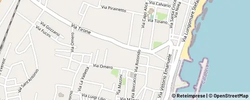Mappa Cirò Marina