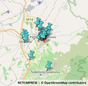 Mappa Via dei Monti, 09041 Dolianova CA, Italia (1.0775)