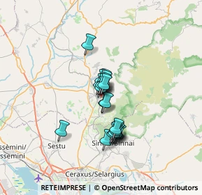 Mappa Via dei Monti, 09041 Dolianova CA, Italia (4.7335)