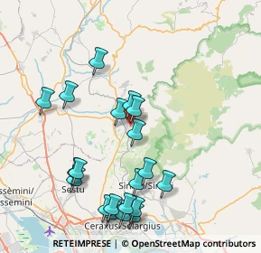 Mappa Via dei Monti, 09041 Dolianova CA, Italia (9.4115)