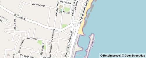 Mappa Cirò Marina