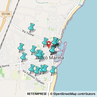 Mappa Via Anna Frank, 88811 Cirò Marina KR, Italia (0.4135)