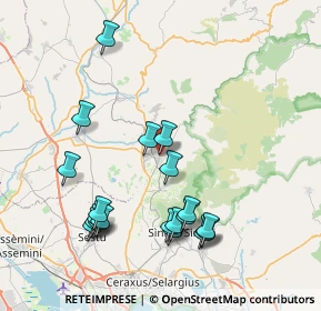 Mappa Devo andare a Dolianova in, 09041 Dolianova CA, Italia (9.1985)