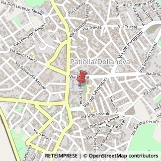 Mappa Piazza Europa, 1, 09041 Dolianova, Medio Campidano (Sardegna)
