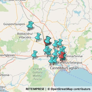 Mappa Via Antonio Gramsci, 09034 Villasor CA, Italia (11.85053)