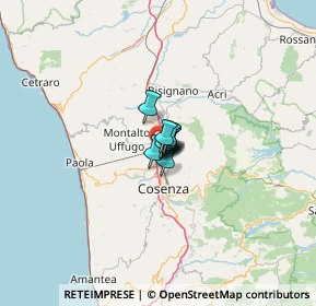 Mappa SS 19 delle Calabrie, 87036 Rende CS (8.15091)