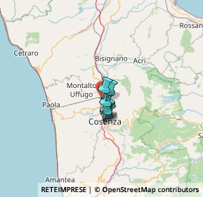 Mappa SS 19 delle Calabrie, 87036 Rende CS (21.21182)