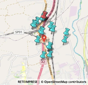 Mappa SS 19 delle Calabrie, 87036 Rende CS (0.772)