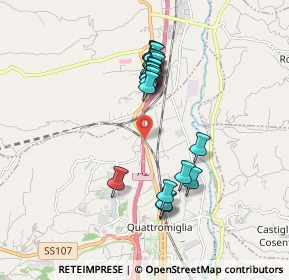Mappa SS 19 delle Calabrie, 87036 Rende CS (1.758)