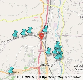 Mappa SS 19 delle Calabrie, 87036 Rende CS (2.31091)