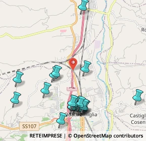 Mappa SS 19 delle Calabrie, 87036 Rende CS (2.647)