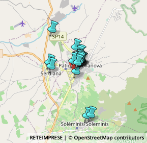 Mappa Via Satta, 09041 Dolianova CA, Italia (0.897)