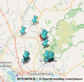 Mappa Via Satta, 09041 Dolianova CA, Italia (7.37737)