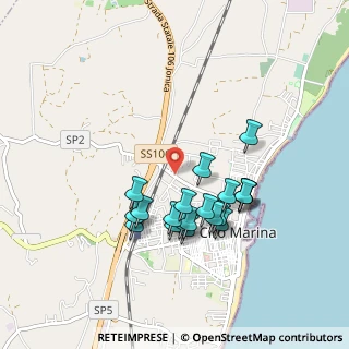 Mappa Via Tirone angolo, 88811 Cirò Marina KR, Italia (0.8985)