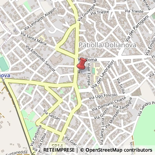 Mappa Piazza Brigata Sassari, 5, 09041 Dolianova, Medio Campidano (Sardegna)