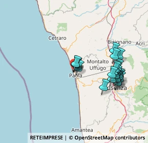 Mappa Via della Solidarietá, 87027 Paola CS, Italia (15.5195)