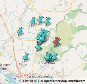 Mappa Via P. Vargiu, 09041 Dolianova CA, Italia (5.675)