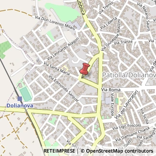 Mappa Via Santa Maria, n.32, 09041 Dolianova, Medio Campidano (Sardegna)