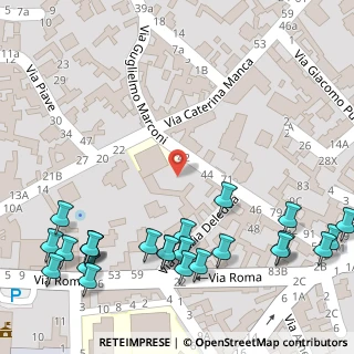 Mappa Via Grazia Deledda, 09041 Dolianova CA, Italia (0.09583)
