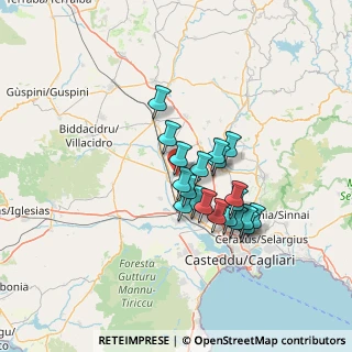 Mappa SP4, 09034 Villasor CA, Italia (11.599)