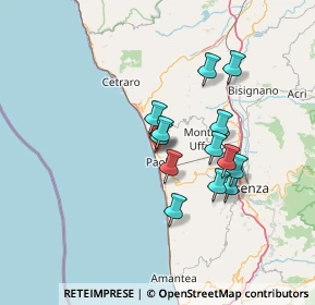 Mappa Strada Statale N., 87027 Paola CS, Italia (12.25)