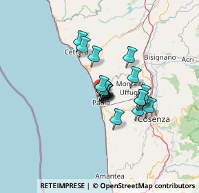 Mappa Strada Statale N., 87027 Paola CS, Italia (8.5255)