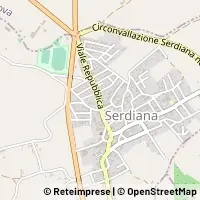 Hartă Serdiana